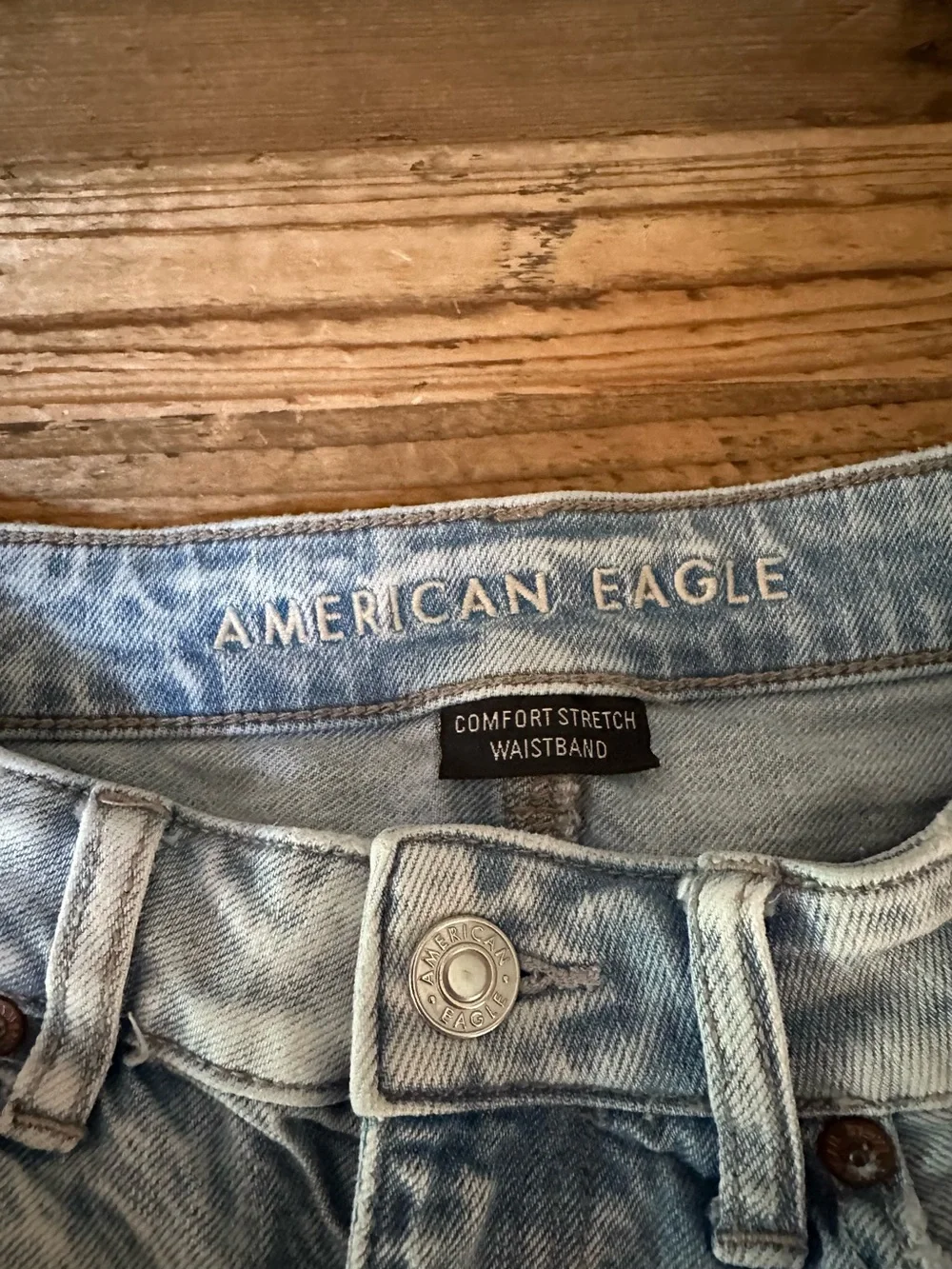 American Eagle Mom Short Size 6 Kirious Crop Top Small 2pc